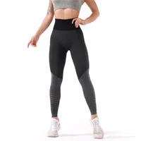 Nahtlose Gymnöne Leggings Frauen Yoga Hose Hohe Taille Bauchsteuerung Fitness Workout Training ActiveWear Weibliche Squat Prognosen 211118