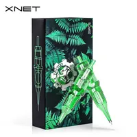 XNET Trex Tattoo Cartridge Needles 20pcs 1RL 3RL 1RM 5RM Disposable Sterilized Safety Needle for Machines Grips 220209