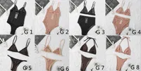 النساء المصممين الفموي بالجملة 2021 جودة عالية ملابس خاصة بيكيني المايوه مجموعة تصميم الرياضة الصدرية سترة + السراويل طماق ملابس السباحة الأزياء تراكسويت 8 أنماط chooes