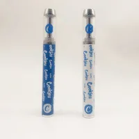 Empty Disposable Cookies Vape Pen Starter Kits Rechargeable E Cigarettes Vapes Carts 1ML Glass Thick Oil Vaporizer Pens 400mah Battery Screw Round Tips
