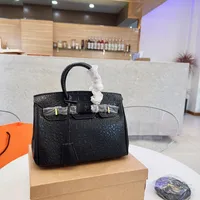 2022 Explosive Modelle Krokodilknochen Birkin Mode Umhängetaschen Top Qualität Echtes Leder Berühmte Designer Handtaschen Luxuriöses Abendessen Crossbody Tasche Brieftasche
