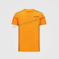 T-shirts Hommes 2021 F1 Site officiel de la chemise McLaren Summer T-shirt Casual T-shirt Moto Racing Male Rider Downhill 3D Top