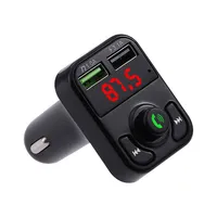 X8 FM Transmitter Aux Modulator Bluetooth Handsfree Car Kit Car Audio MP3 Player with 3.1A Quick Charge Dual USB Charger Accessori313N