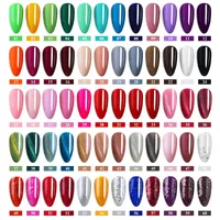 УФ-гель для ногтей клей Польский 60 Цветов 7 мл полупоминальный лак для ногтей впитается на блеск гвозди искусства геля эмаль