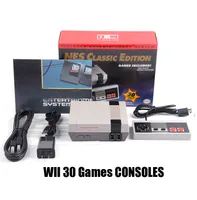 Wii Classic Game TV Video Handheld Console Unterhaltungssystem für 30 Edition Modell Nes Mini Games Spieler Konsolen Gerät mit Griff DHL
