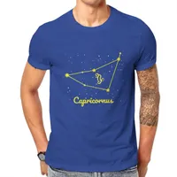 Herr t-shirts tryckt bomullstshirts Summer Capricornus Wholesale Design High Street Male208643men's