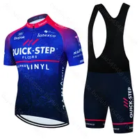 New Tracksuits Mountain Bike 2022 Qucik Step Team Men Mens Sets Bicycle Clothing Man Cycling Maillot Bicycles Sportswear Jersey Shorts