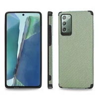 Fiber Texture Telephone Cases para Samsung Galaxy S20 Fe S21 S10 más Soft TPU Frame Cover Note 20 Ultra