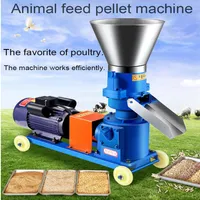 Máquina de molino de pellets de alimentación de alimentación de 150 kg/h