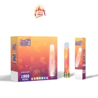 RandM dazzle 1000 puffs TPD ceritficiate Disposable vape pen cigarette Lightings pod hot in UK marke seal