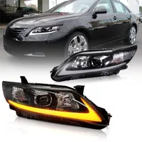 Car Led Headlight Front Lamp For Toyota Camry 2009-2011 2 Colors Fog Parking Turn Signal Light DRL Head Lamps Assembly