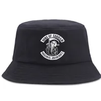 Викинги хип -хоп печатный шляпы ковша повседневная открытая пляжная шляпа унисекс солнцезащитный крем рыбацкий рыбак