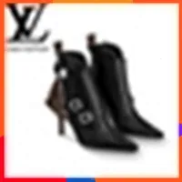 LVs Luxury offcial 1A586V Janet Ankle Boot Riding Rain Boot BOOTS BOOTIES SNEAKERS Dress Shoes