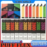 Puff Flex Hindable Vape plus 2800 Puffs Pods Device Kits E Zigarette 850mAh Batterie vorgefüllt 10ml Vaporizer