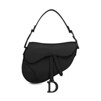 Designer Saddle French Bags Luxury Brand Women's Black Matte Calfskin Portable Bag Outlet