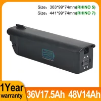 Himo C26 Electric Bike replacement battery pack 48V 14Ah 17.5ah 18650 Cells 36v 24.5ah built-in 500W 750W ebike batteries with charger