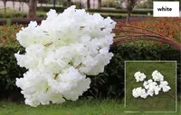 DIY Silk Fake Artificial Flower Cherry Blossom Wedding Arch Dekoracja akcesoria ogrodu Dekor Home Decor Fake Flower Photo Props 2022