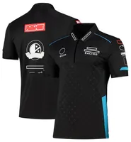 YENİ F1 T-Shirt Yaz Günlük Polo Gömlek Formül 1 Takım Yarış Takımı Sürücü Yarış Ceketi Özel Aynı Stil Yarış Fanları Jersey Araba Logo Tops