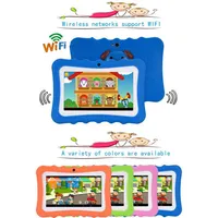 Tableta infantil de 7 pulgadas 512MB 8GB Android Dual Camera Wifi Education Game Gift 1024 x 600 Máquina de inclinación de pantalla para niños232J