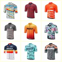 Morvelo cycling jersey men's short-sleeve summer Ropa ciclismo Quick-Dry Bicycle Sportwear Ropa Ciclismo GEL Pad Bike F52104259G