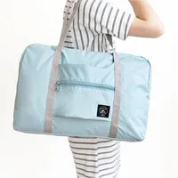 Duffel Bags Waterproof Travel Women Men Large Capacity Folding Duffle Bag Organizer Unisex Luggage Handbags2593