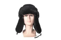 모방 토끼 머리 두꺼운 Lei Feng 모자