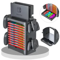 Spielcontroller Joysticks Switch Accessoires Speicherhalterung 10 Disc Card Tower Joycon Pro Controller Nintendoswitch NS Co.