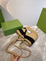 TZ Lady Vegetable Panier de paille conçu conçu Vintage Vente Vacation Style Crossbodybody Bags Sac à bancs Femmes Fashion Beach Handsbag Outdoor Handtasche