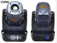 4pcs LED 150W beweglicher Kopfgo -Licht mit Roto Gobos 5 Gesichtsroto Prism DMX Controller LED LED FLACK MOVELBRÜFT