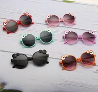 Çocuklar Karikatür Güneş Gözlüğü Parti Yuvarlak Çerçeve Bebek Güneş Gözlükleri Çocuk Sevimli Anti UV Tasarımcı Gözlük Yaz Güneş Kremi Shades LJJB14795