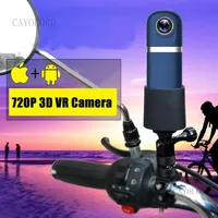 3D Panoramic View 10MP 360 VR WIFI Camera HD 1080P Car Driving DVR Video Recorder Cam Mini Camcorder241W