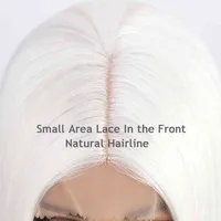 Pelucas sintéticas de cabello cosplay i es una peluca longitud de cospla de cospla recta para mujeres sintéticas 60 613 rubio gris rosa negro parte de uso diario de uso 220225