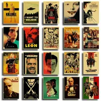 Classic Movie Metal Painting Signs Vintage Horror Poster Movies Cinema Deco188F