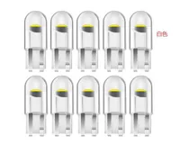 10 New T10 W5W WY5W 168 501 192 2825 COB LED Car Wedge Parking Light Side Door Bulb Instrument Lamp Auto License Plate Lights H220428
