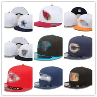 Men de haute qualité de haute qualité Sporte tous les chapeaux Snapback Team Caps ajustés rastin plat sur le terrain Full Ferme Design Taille 7- Taille 8 Baseball ajusté H5