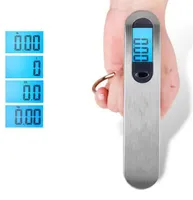 Weight Digital Hanging Scale balance Household Scales luggage belt Stainless Steel hook up Choose Kitchen 50KG 10G LCD display