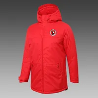 Club Tijuana Men&#039;s Down Winter Jacket Long Sleeve Clothing Fashion Coat Outerwear Puffer Soccer Parkas Team emblems customized