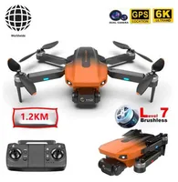 RG101 Aircraft drone 6K con telecamera HD RC Quadcoper professionale 5G GPS WiFi FPV RC Helicopters Aereo Motore Brushless giocattoli Dron Professionda Droni Max Toy Dhl