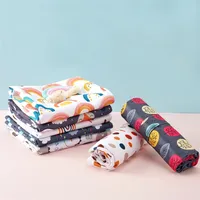 Happy Flute 2Pcs/Set Washable Diaper Changing Mat Portable Nappy Pad Waterproof Cover Mattress for Baby 220425