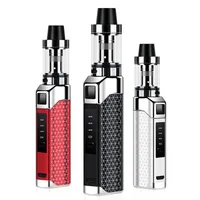 2022 novo e cigarro AIO Kit Mods Mk 80w E-Cigarette Vape Dispositivo com tela LED 1300mAh Vaporizador de tensão de bateria de 1300mA