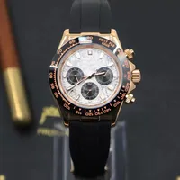 U1 AAA+ Luxury Designer Automatic wrist watch Windup for Men 41MM Folding buckle Yellow Gold Waterproof Analog Marathon Stopwatch Mechanical Wristwatches W-111
