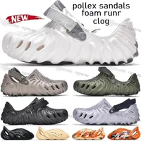 Zapatillas de correr de espuma Crocs CROC salehe bembury pollex plataforma skateboard Designer sandles sandels glamour