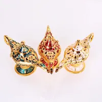 Europäische Nachahmung klassischer Handwerk Dekoration kreative Ornamente Requisiten Wunsch Lampen Geschenk Metall kleine Aladdin Magie Lampe