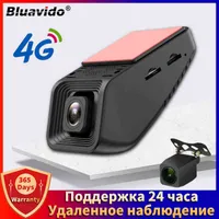 Bluavido 4G Wifi Car DVR GPSロガー隠しFHD1080Pダッシュカムサポートリモートライブモニターデュアルレンズ自動ビデオカメラレコーディングH220409