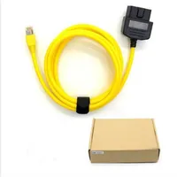 Diagnostic Tools Data Cable For ENET Ethernet To OBD Interface E-SYS ICOM F-Series Coding OBD2 Fast ToolsDiagnostic