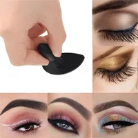 Sombra de ojos 1pc Fashion Women Silicone Eyeshadow Sample Magic Cut Crease Cat Charm Contour Supplies Herramientas de maquillaje