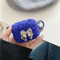 Luxurys Designers airpods pro 2 3 Headset Accessories case suitable for airpodspro earphones bag high quality blue flowers earplug bags good nice