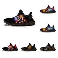 Całe niestandardowe buty do biegania anime Uzumaki Naruto Uchiha Sasuke Men Women Casual Outdoor Sports Sneakers
