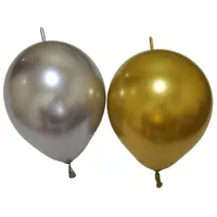 100 pezzi di collegamenti metallici palloncini da 10 pollici decorazioni per matrimoni palloncini per bambini giocattoli per la festa di compleanno della garland