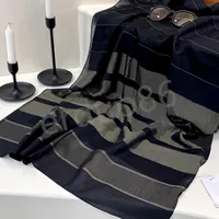 Bufandas diseñador de diseñador bufanda de seda letra de alambre de plata
